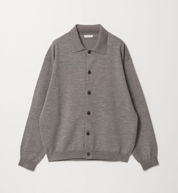 BEAUTY&YOUTH UNITED ARROWS「ハイブリッド ウール ポロジャケット ウォッシャブル」|カーディガン|BEIGE