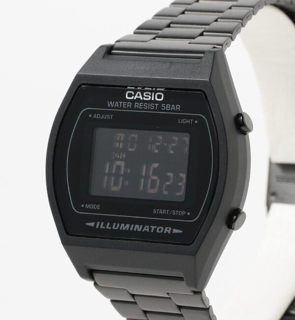 BEAMS「CASIO / デジタル ウォッチ ブラック B640WB-1BJF」|腕時計|