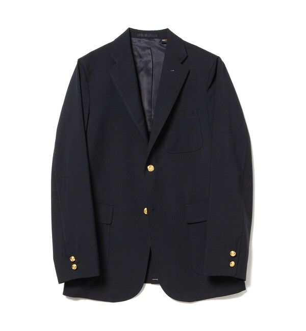 BEAMS PLUS「コンバット ウール 3ボタン ブレザー」|テーラードジャケット|NAVY