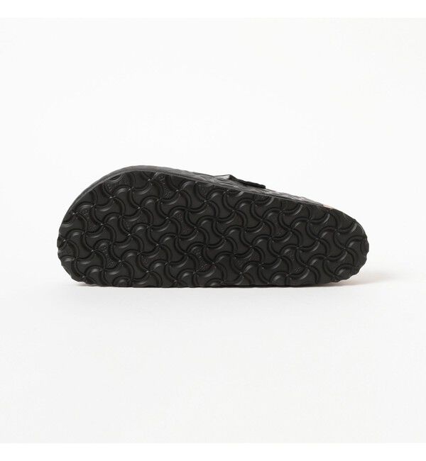 BEAMS「【別注】BIRKENSTOCK / BOSTON &ldquo;BONE PATTERN&rdquo; Smooth BLACK」|サンダル|