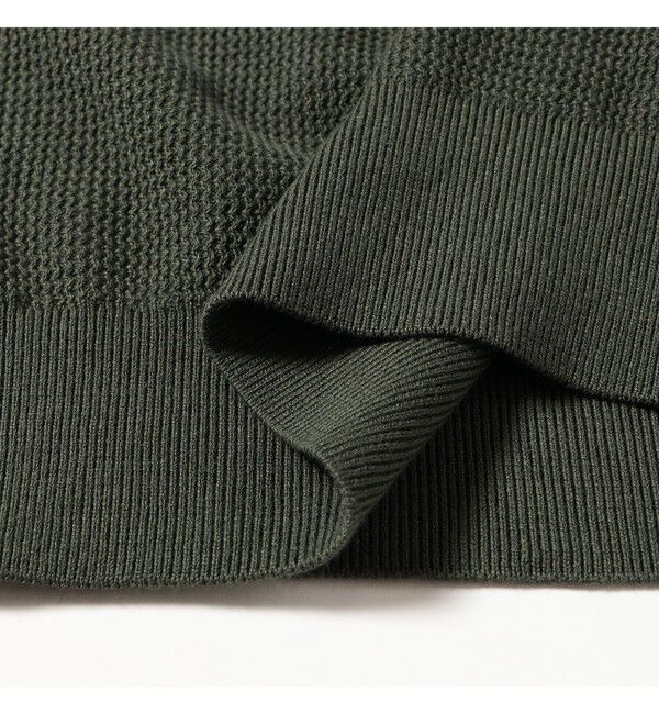 BEAMS「BEAMS｜【別注】FRED PERRY / Skipper Knit Long Sleeve Polo Shirt」|Tシャツ・カットソー|