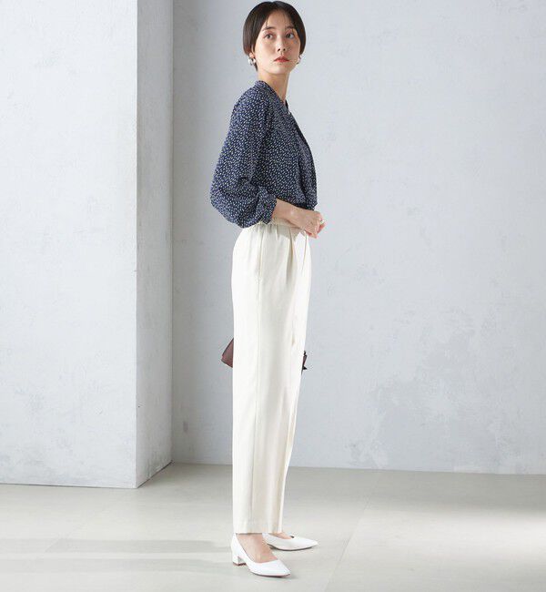 SHIPS for women「〈手洗い可能〉両面起毛 ストレート パンツ」|その他|