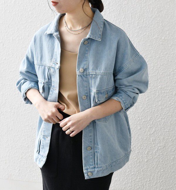 SHIPS any「〈洗濯機可能〉デニム ジャケット［SHIPS any DENIM］」|デニムジャケット|