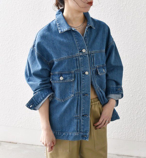 SHIPS any「〈洗濯機可能〉デニム ジャケット［SHIPS any DENIM］」|デニムジャケット|