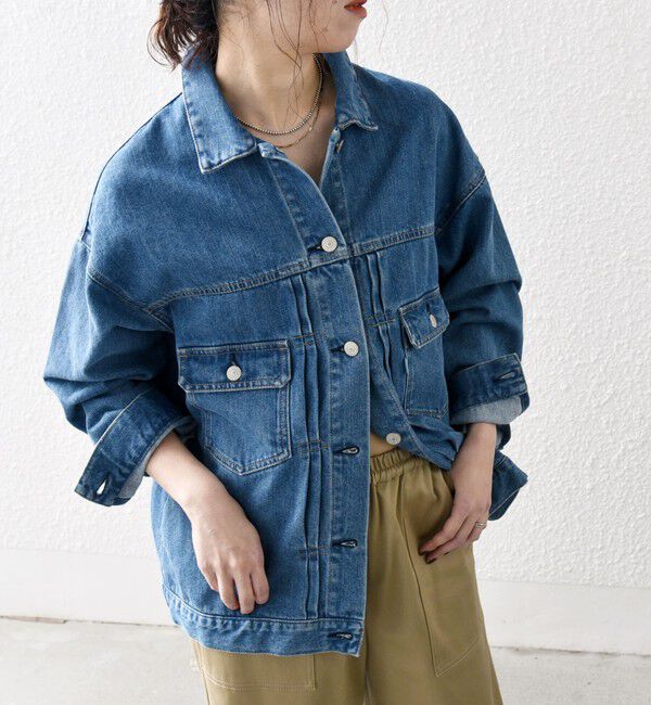 SHIPS any「〈洗濯機可能〉デニム ジャケット［SHIPS any DENIM］」|デニムジャケット|