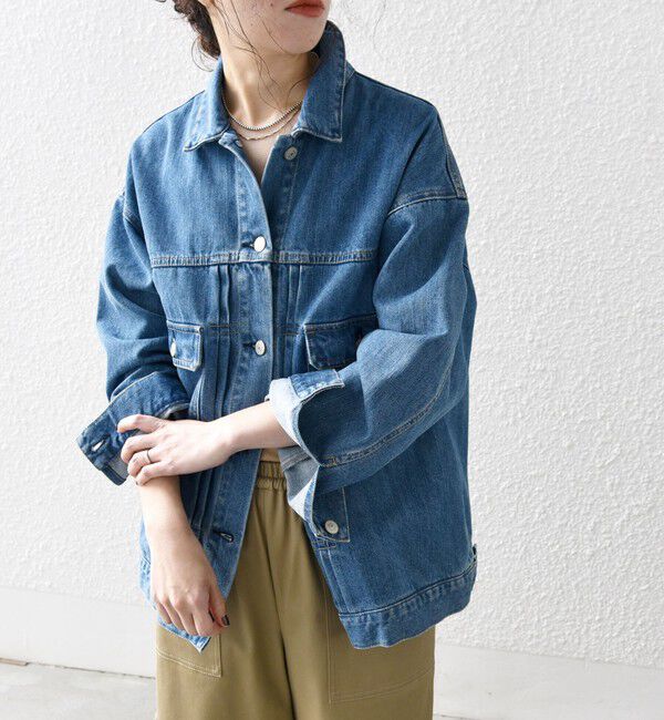SHIPS any「〈洗濯機可能〉デニム ジャケット［SHIPS any DENIM］」|デニムジャケット|
