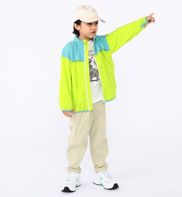 SHIPS KIDS「SHIPS KIDS:100～130cm /〈撥水〉ジップ パーカー」|アウトドア|