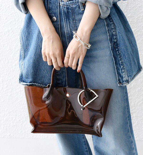 SHIPS for women「【WEB限定】ショルダー付き PVC トート バッグ」|トートバッグ|