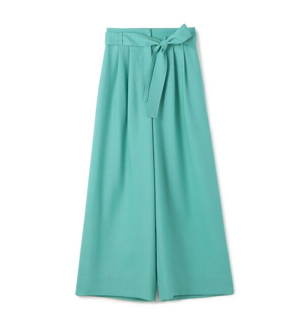 Ballsey「ライトカルゼ ベルテッドパンツ」|スラックス|53 グリーン
