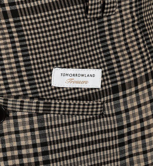 TOMORROWLAND MENS「ハルトウール 1プリーツ バレルパンツ」|スラックス|