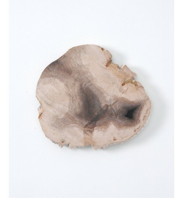 journal standard Furniture「PETRIFIED WOOD PLATE ウッドプレートS」|香水・フレグランス|