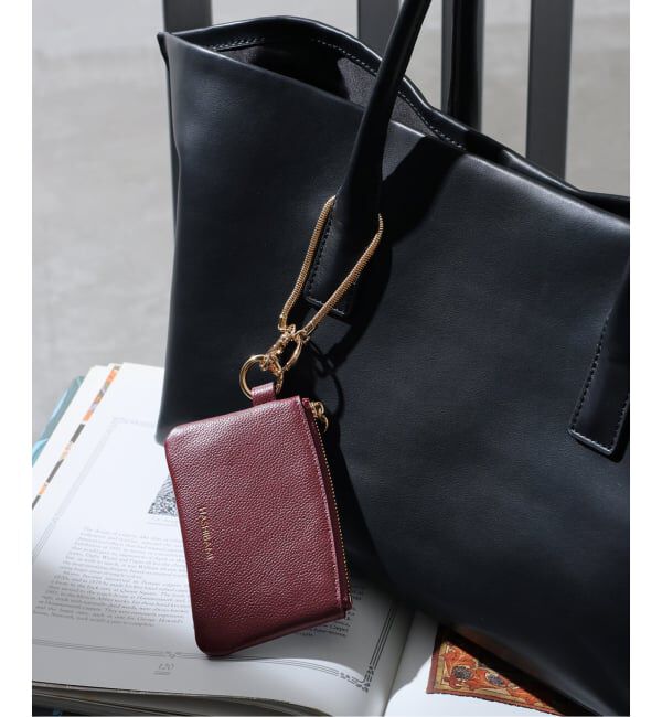 JOURNAL STANDARD relume「【HASHIBAMI/ハシバミ】ポーチガタキーケースチャーム」|キーケース|レッド