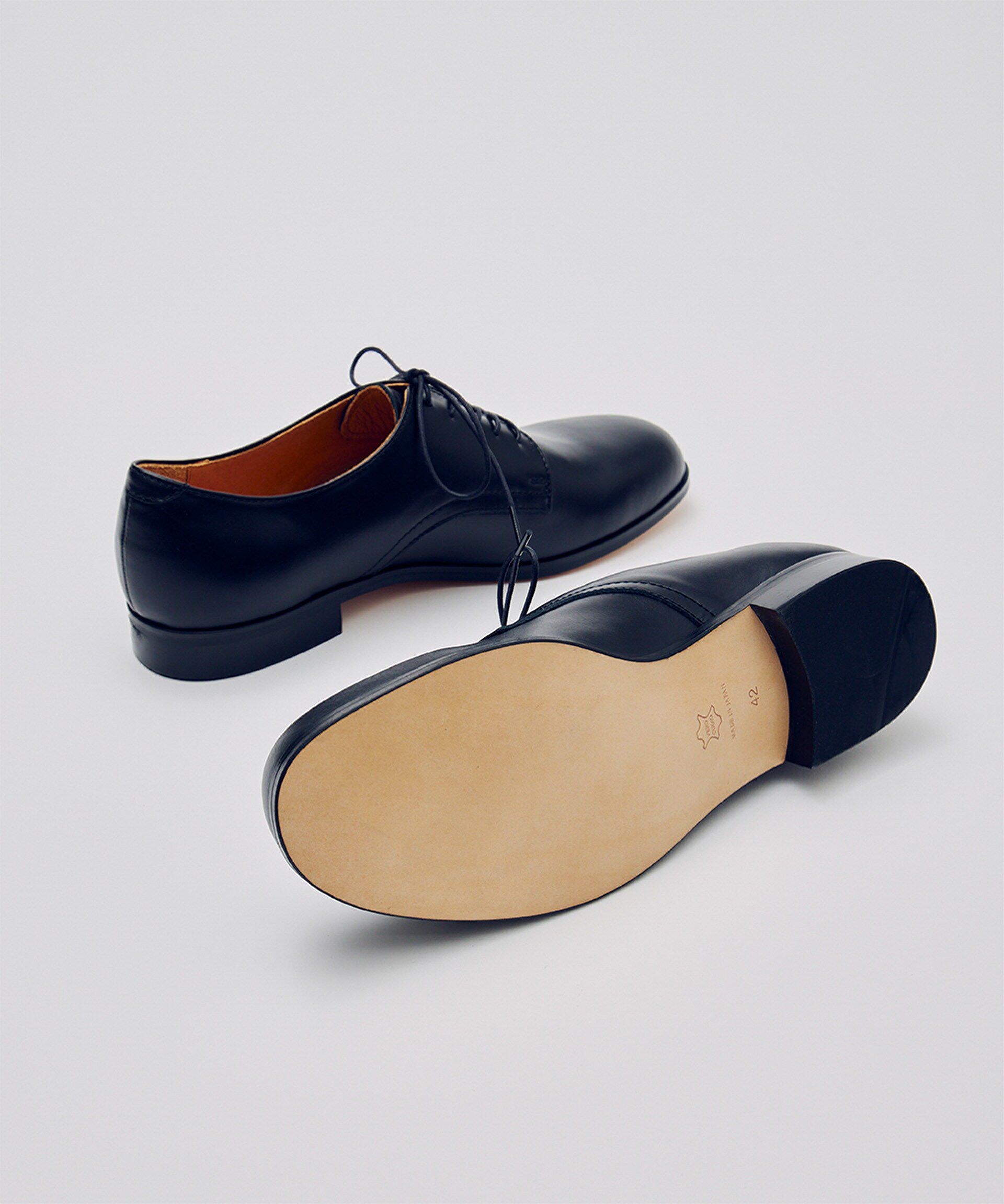 nano･universe「PADRONE THE STANDARD LINE/別注 DERBY PLAIN TOE /プレーン トゥ」|ビジネス・ドレスシューズ|