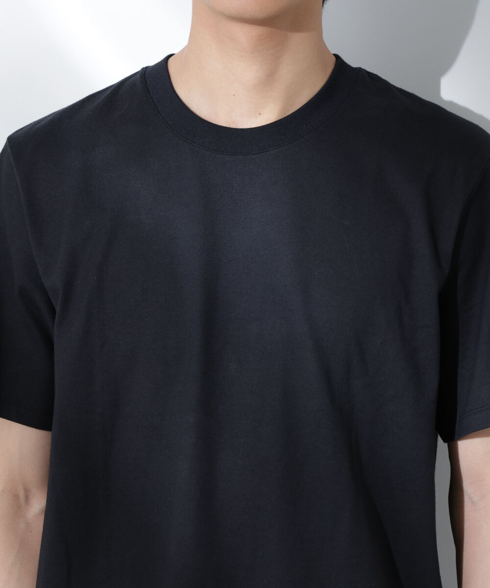 nano･universe「Anti Soaked(R) 汗染み防止 クルーネック レギュラーシルエットTシャツ」|Tシャツ・カットソー|