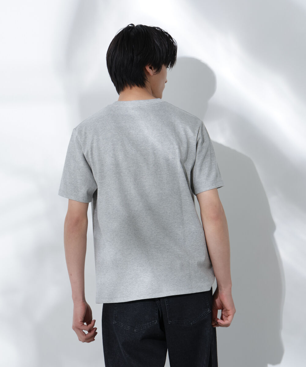 nano･universe「Anti Soaked(R) 汗染み防止 クルーネック レギュラーシルエットTシャツ」|Tシャツ・カットソー|
