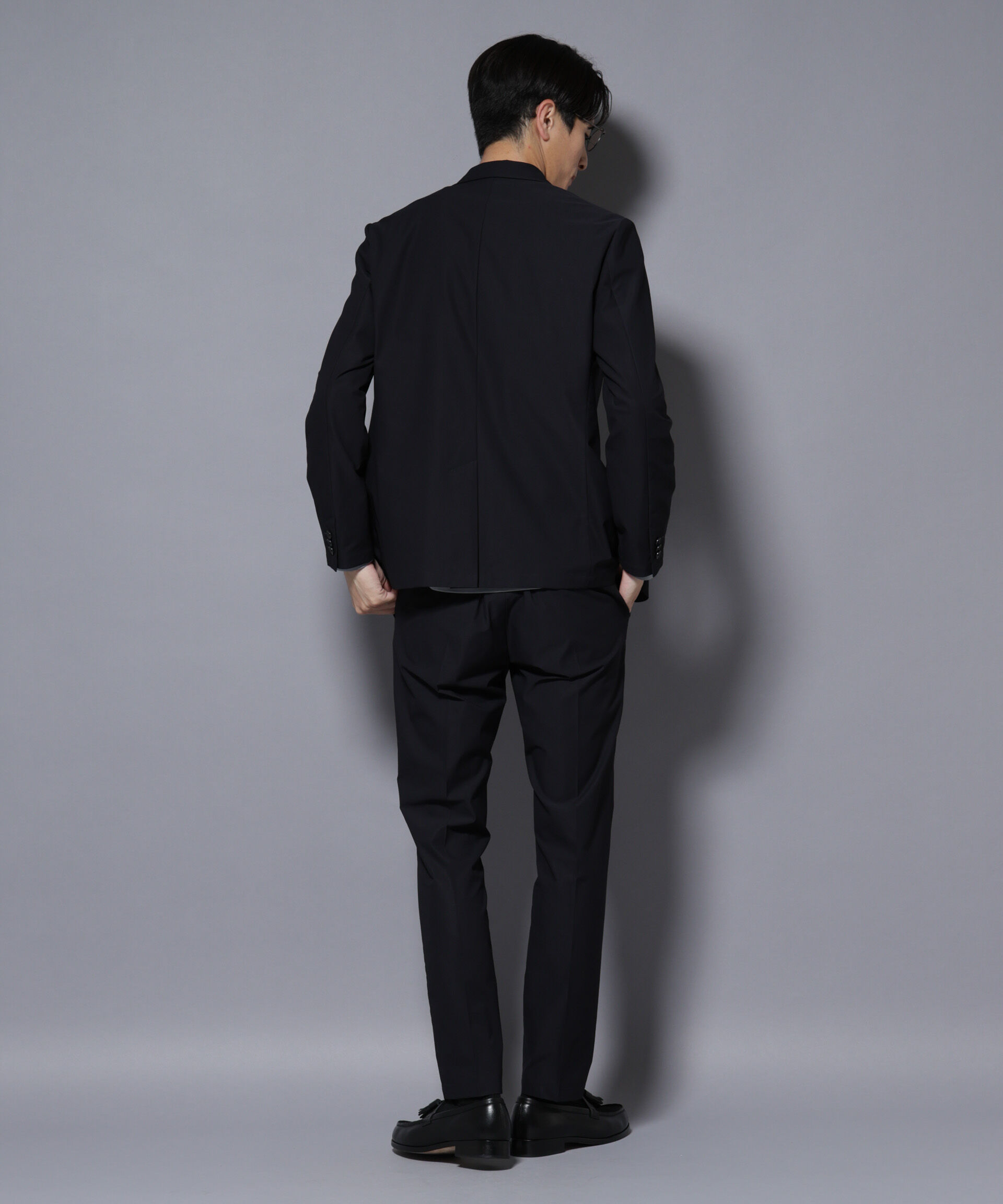 NANO universe「｢N JACKET BASIC｣TEXBRID(R) ﾂｲﾙｼﾞｬｹｯﾄ/ｽﾄﾚｯﾁ･撥水(ｾｯﾄｱｯ 」|スーツ|