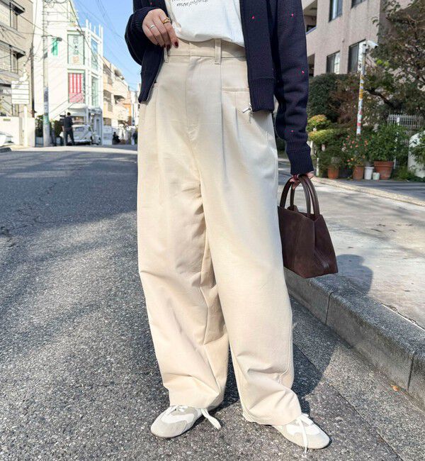 fredy emue「デザインポケットチノパンツ」|チノ|