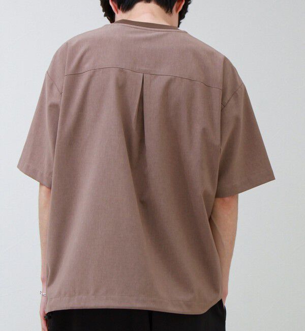 GLOSTER「【COOLMAX/セットアップ着用可能】ポリトロプルオーバーTシャツ」|Tシャツ・カットソー|