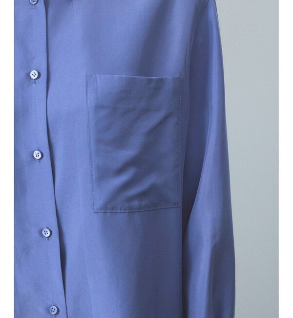 SALON adam et rope'「[25SS]GENTLE SILK シャツ【セットアップ対応】」|シャツ・ブラウス|