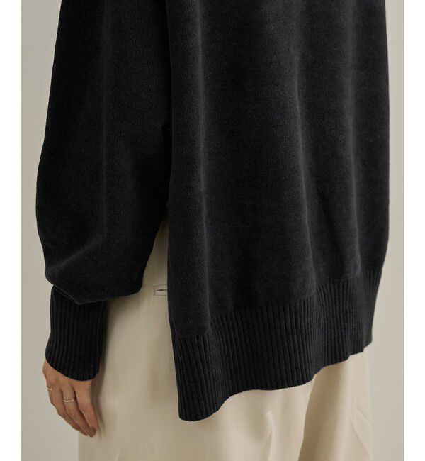 SALON adam et rope'「【CreamyCotton（クリーミーコットン）】タートルネックプルオーバー / セットアップ対応」|ニット・セーター|
