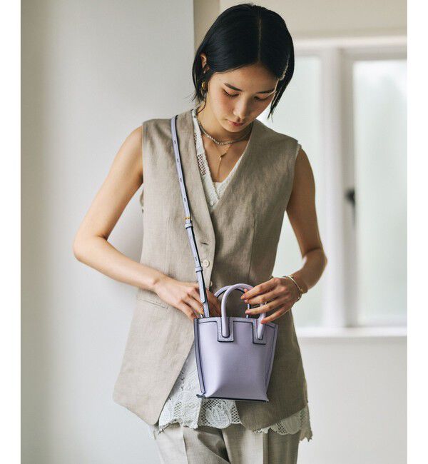 E'POR「【E'POR】【WEB限定】Ree BAG Mini/超軽量・26SS」|ショルダー・メッセンジャー|ラベンダー(52)