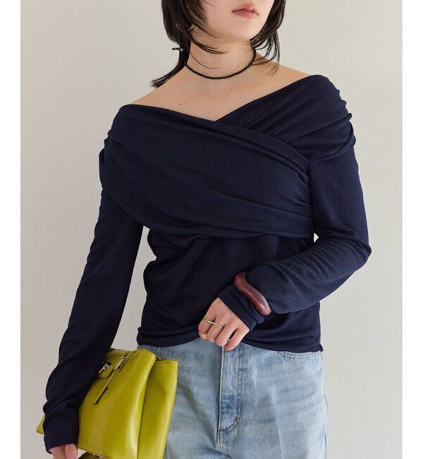 VIS「シアードレープトップス/イージーケア」|Tシャツ・カットソー|