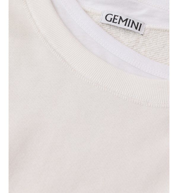 GEMINI「【GEMINI】レイヤード裏毛」|Tシャツ・カットソー|