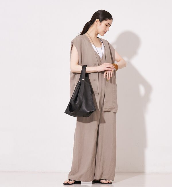 collex「【WEB限定】【BEAURE/ヴュレ】カウレザー 2WAY ハンドル トートバッ」|トートバッグ|
