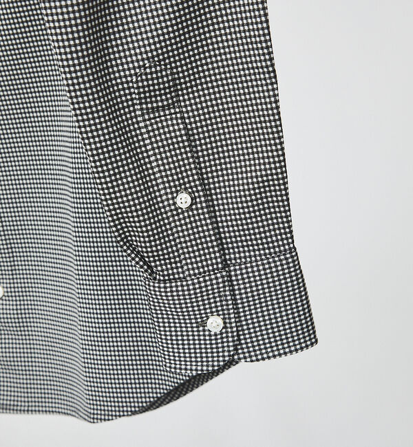 ABAHOUSE「【FLEX SHIRTS】コンパクトシルキー ギンガムチェック 長袖シャツ」|シャツ・ブラウス|