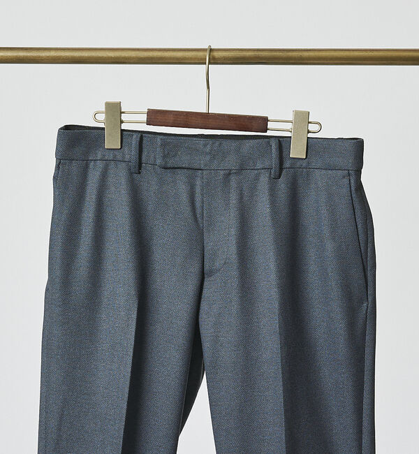 ABAHOUSE「【セットアップ対応/FLEX PANTS】TR ポンチ ニードルパンチ スラック」|スラックス|