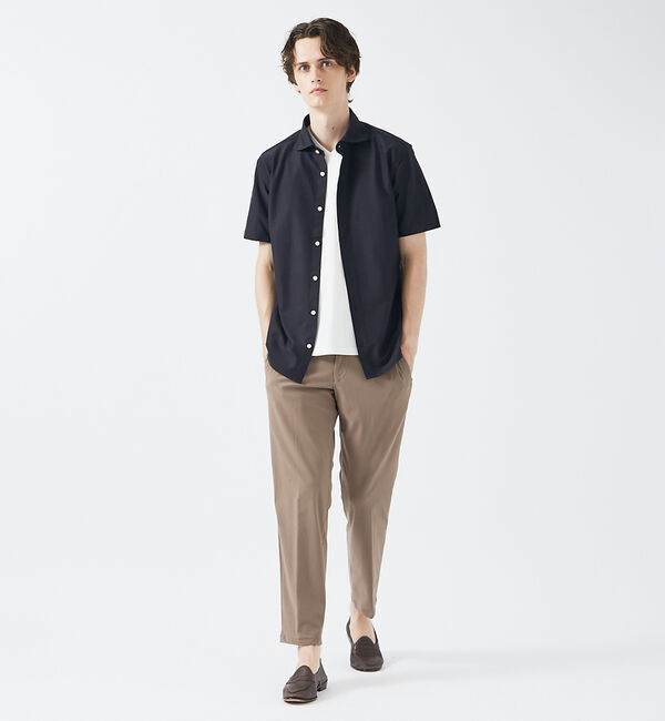 ABAHOUSE「【FLEX】36Gモックロディ【半袖シャツ】」|シャツ・ブラウス|