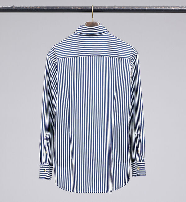 ABAHOUSE「【FLEX SHIRTS】Dry Moment ロンドンストライプ 長袖 シャツ」|シャツ・ブラウス|