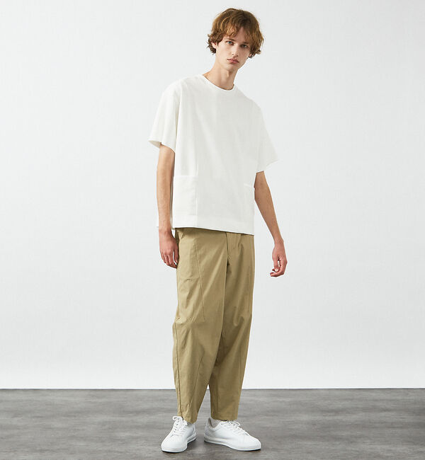 ABAHOUSE「【セットアップ対応】TUCK＆DARTS  ワイドテーパードパンツ」|その他|