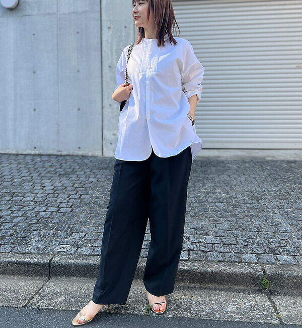Rouge vif「ウエストゴム ワイドバレルパンツ」|その他|