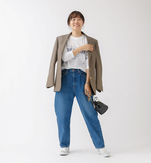 Rouge vif「シンプルロゴプリントロンT」|Tシャツ・カットソー|