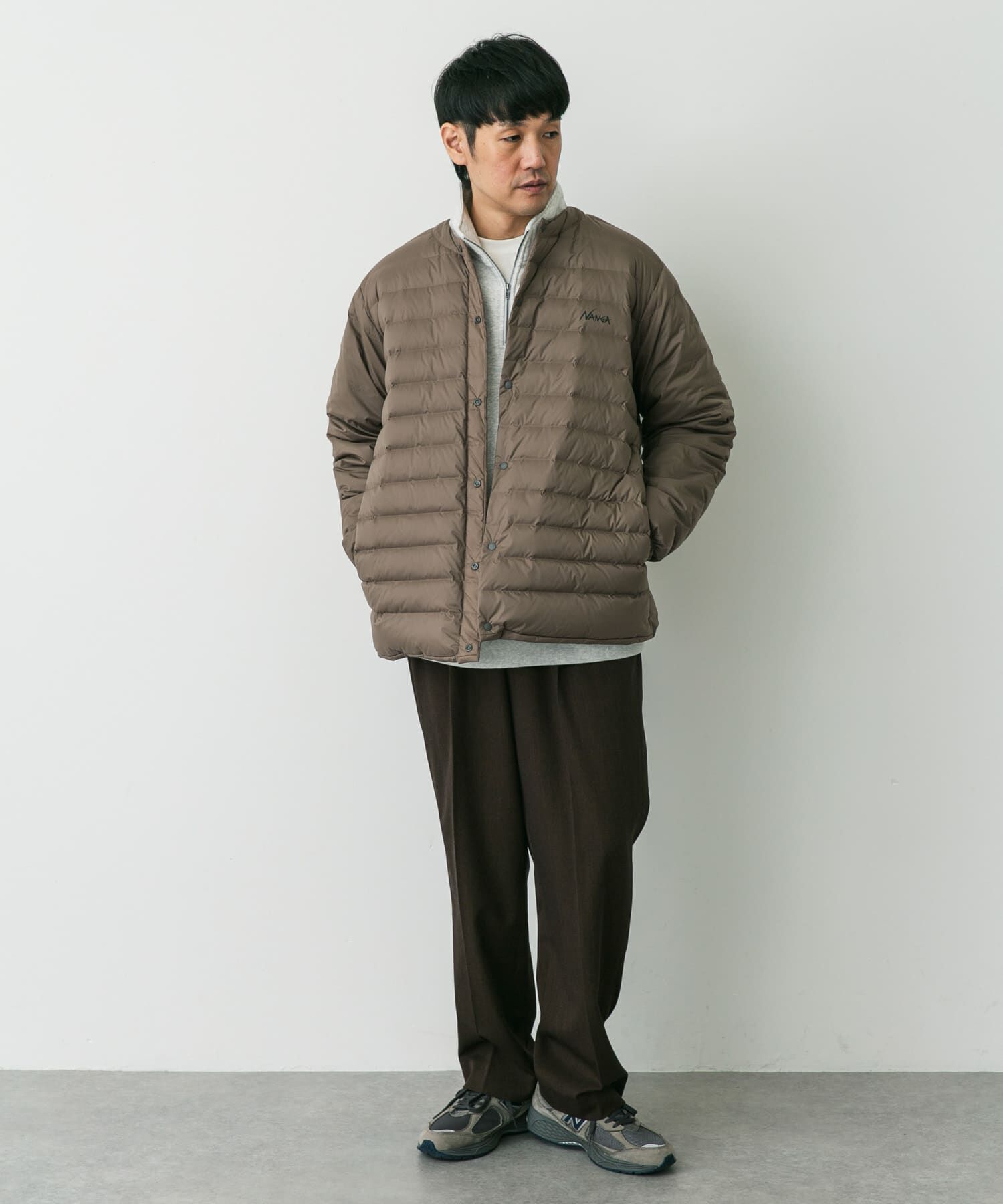 URBAN RESEARCH DOORS「『別注』NANGA&times;DOORS　REVERSIBLE DOWN JACKET」|ダウン|
