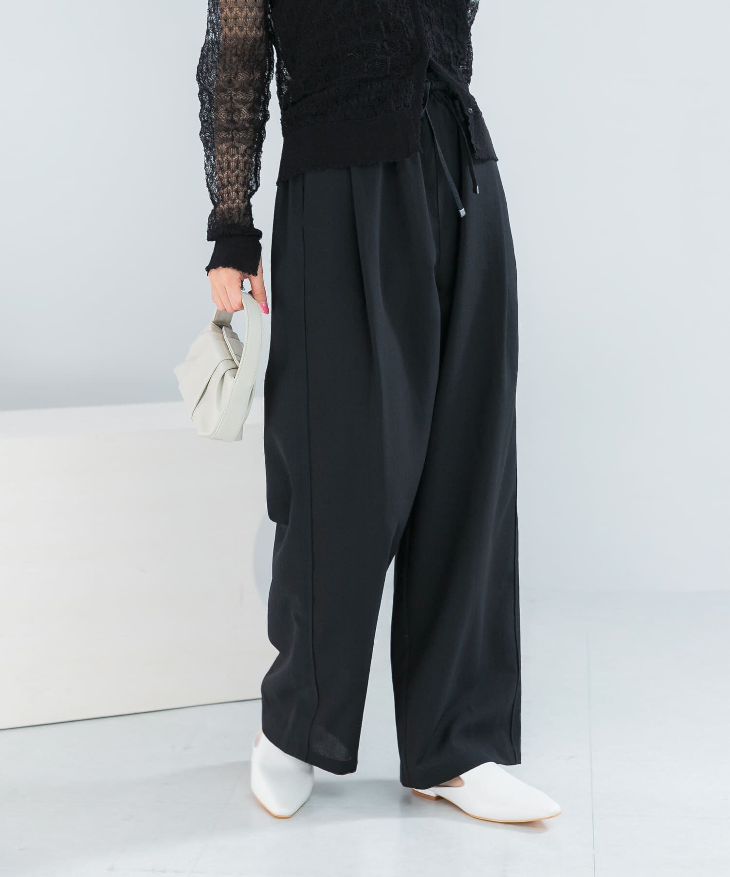 URBAN RESEARCH ROSSO「『UR TECH DRYLUXE』 イージードロストパンツ」|その他|