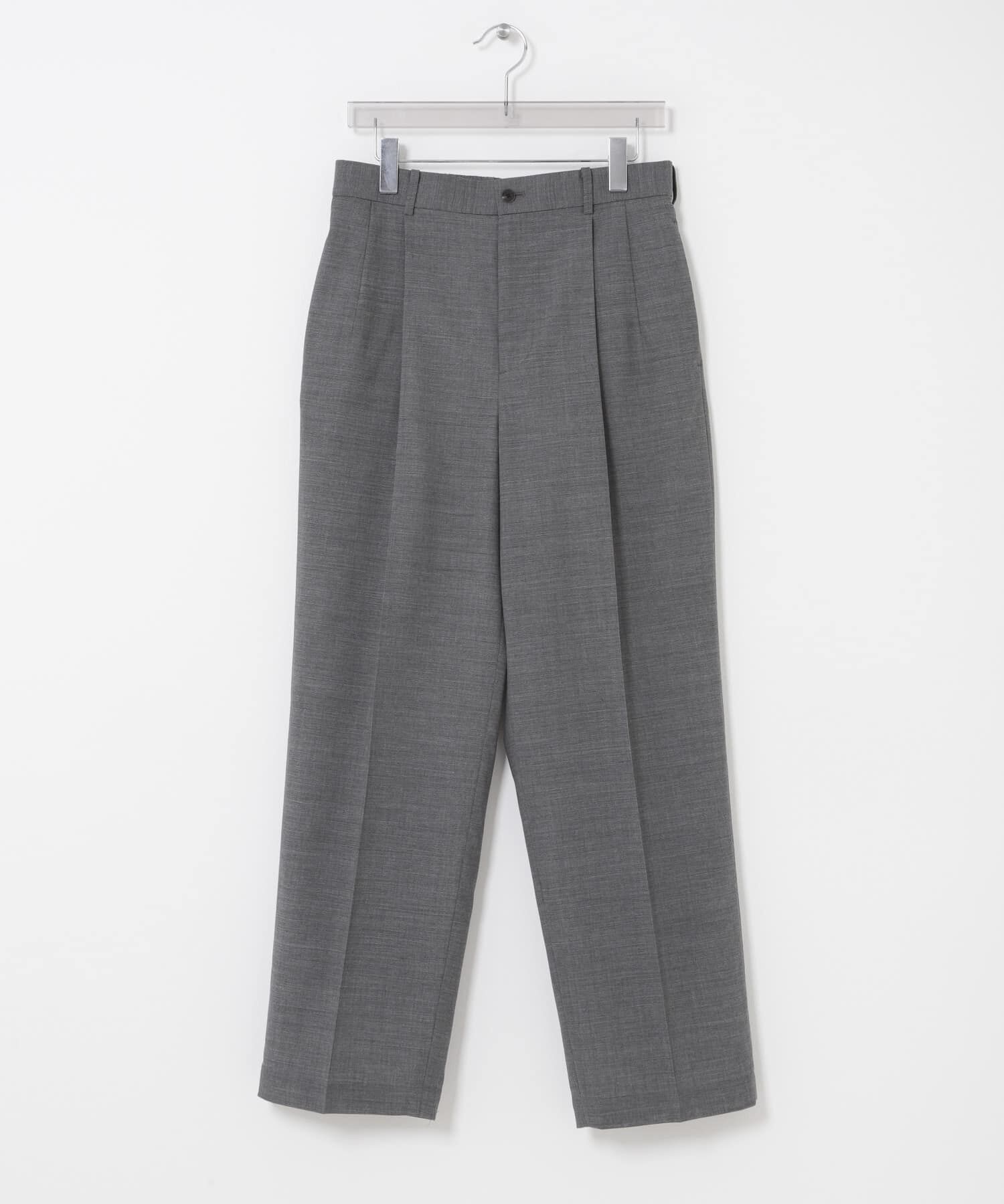 URBAN RESEARCH「ATON　WOOL GAUZE EASY PANTS」|その他|グレー