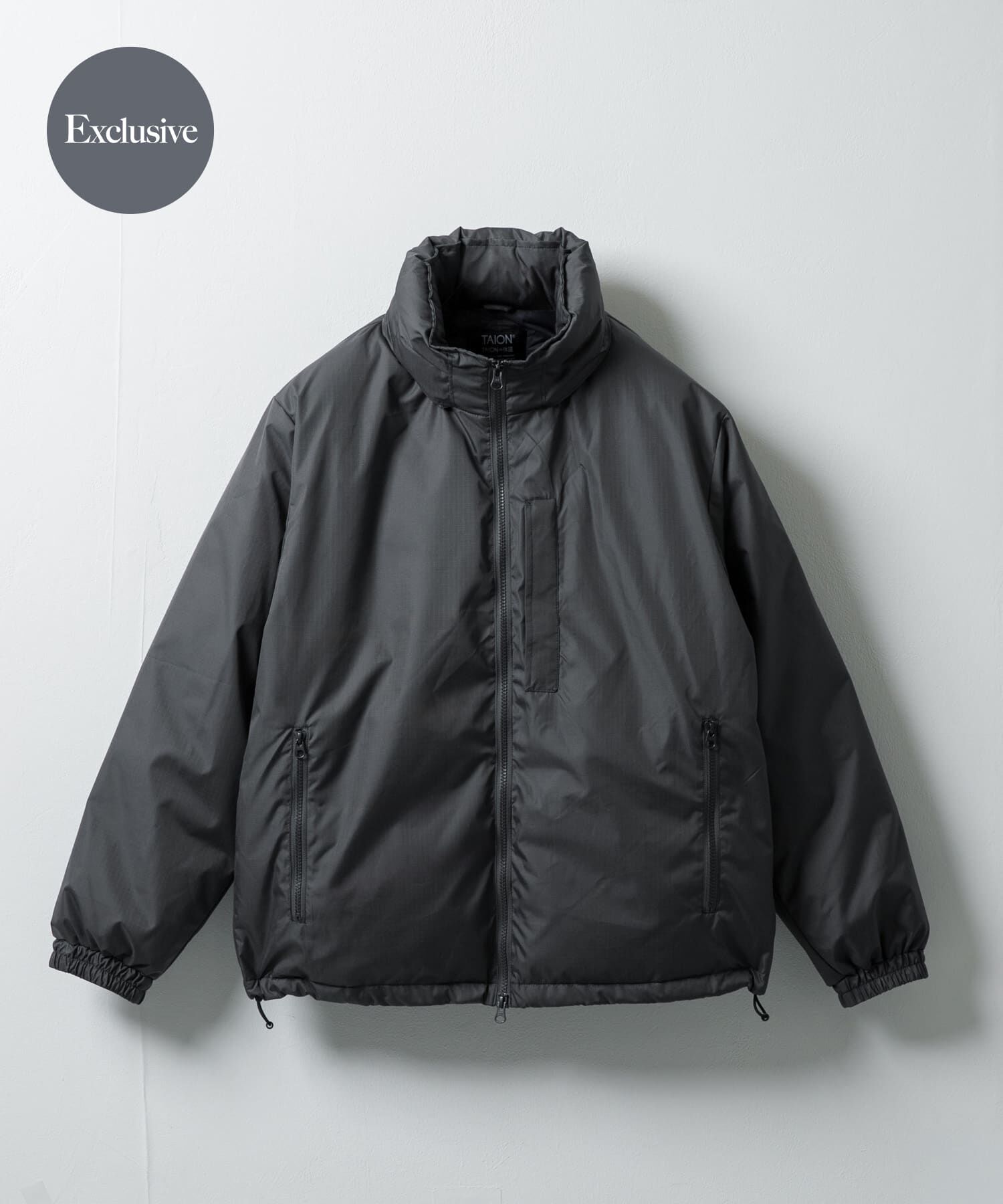 Sonny Label 「『別注』TAION&times;Sonny Label　STAND DOWNJACKET」|ダウン|チャコールグレー