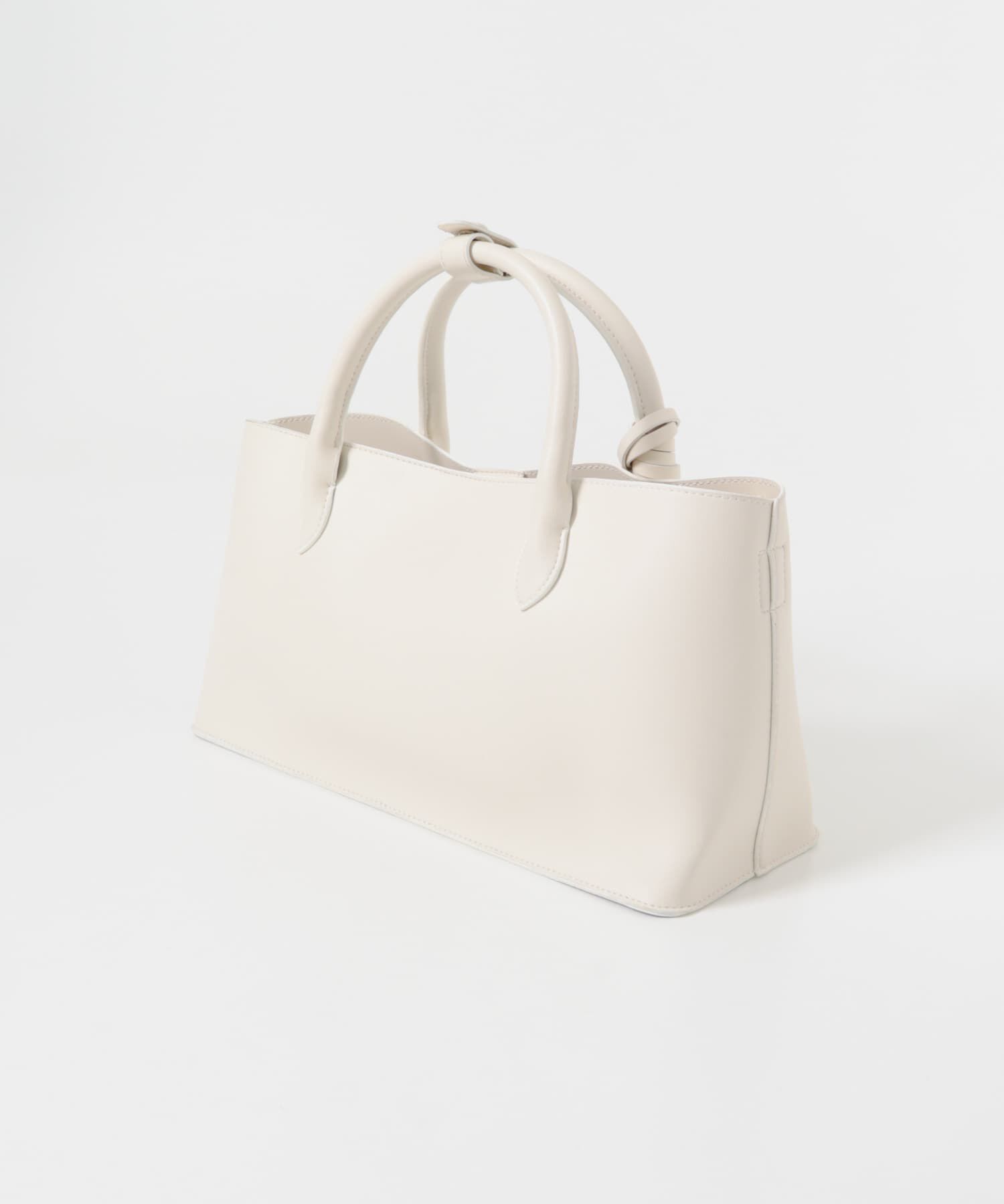  「チャーム付きワイドボックスBAG」|ハンドバッグ|
