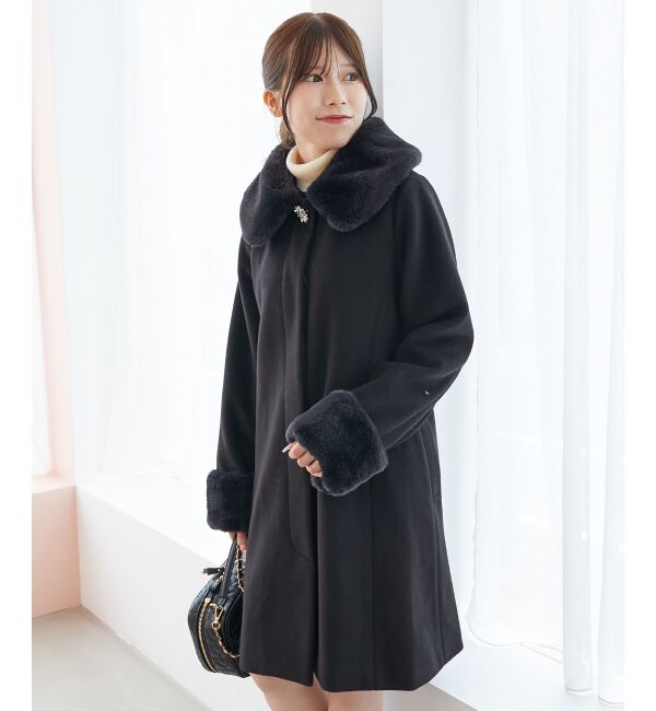  「7wayファー&times;ビジューコート」|その他|