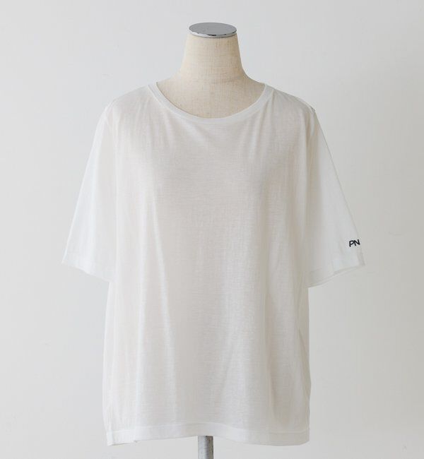  「シアーシンプルTシャツ」|プルオーバー|