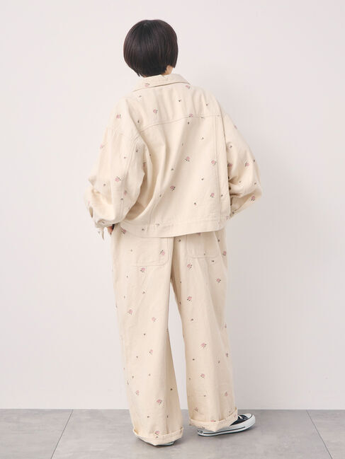 Samansa Mos2「【オーガニックコットン】デニムサロペット」|その他|