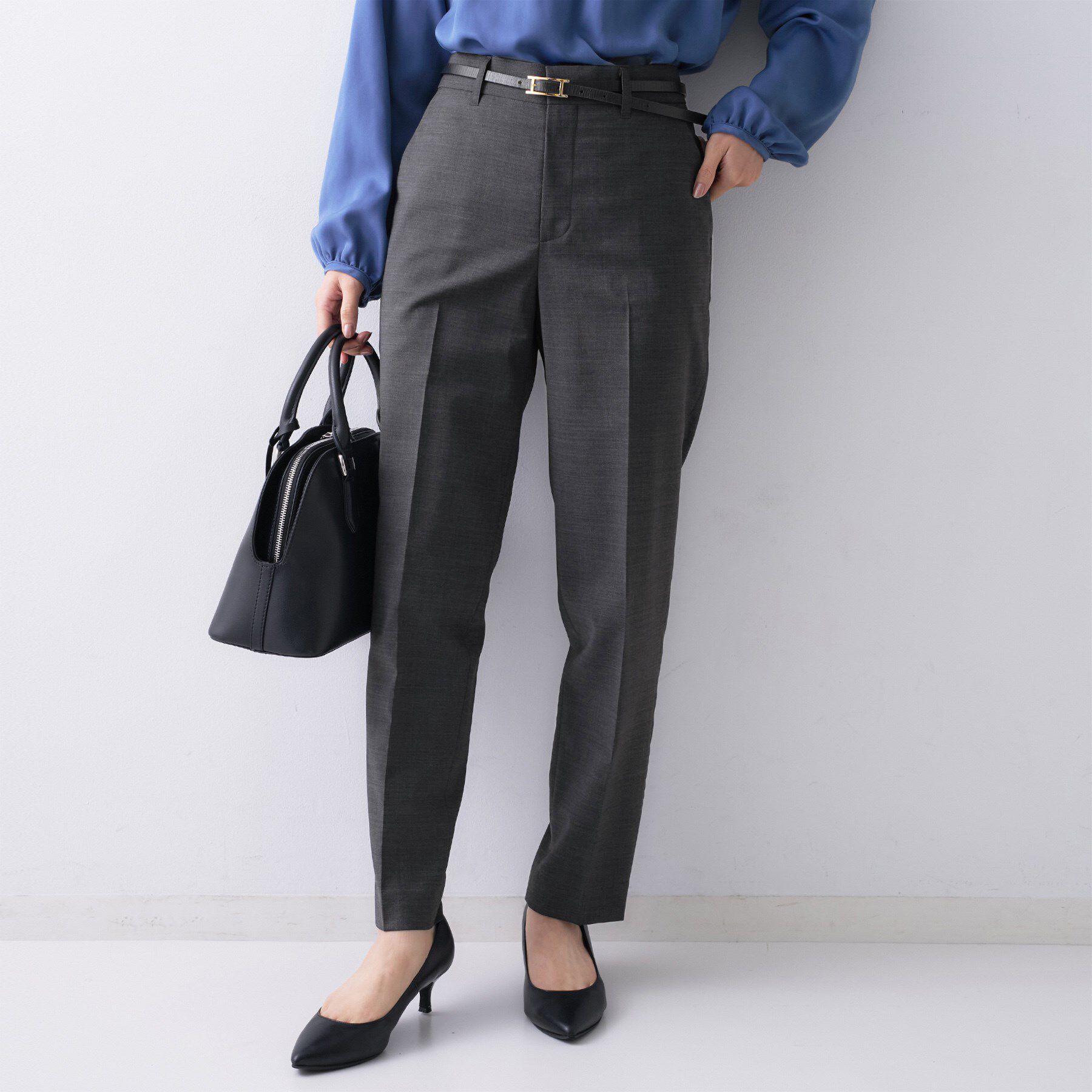 UNTITLED「【仕事着/スーツ】プレミアムテーパードパンツ」|その他|