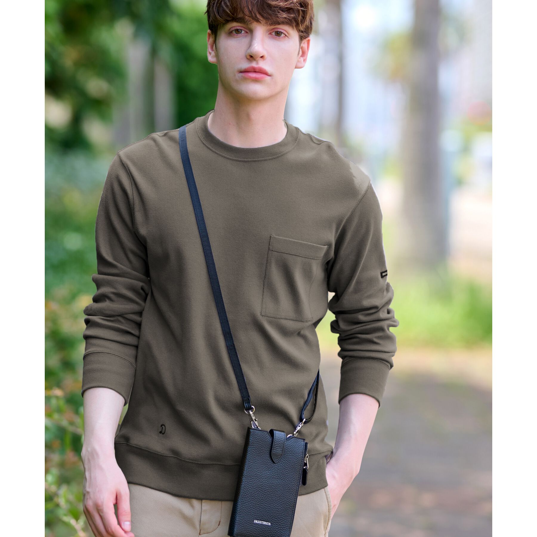DRESSTERIOR「エクスクルーシブフライスロングTシャツ」|Tシャツ・カットソー|