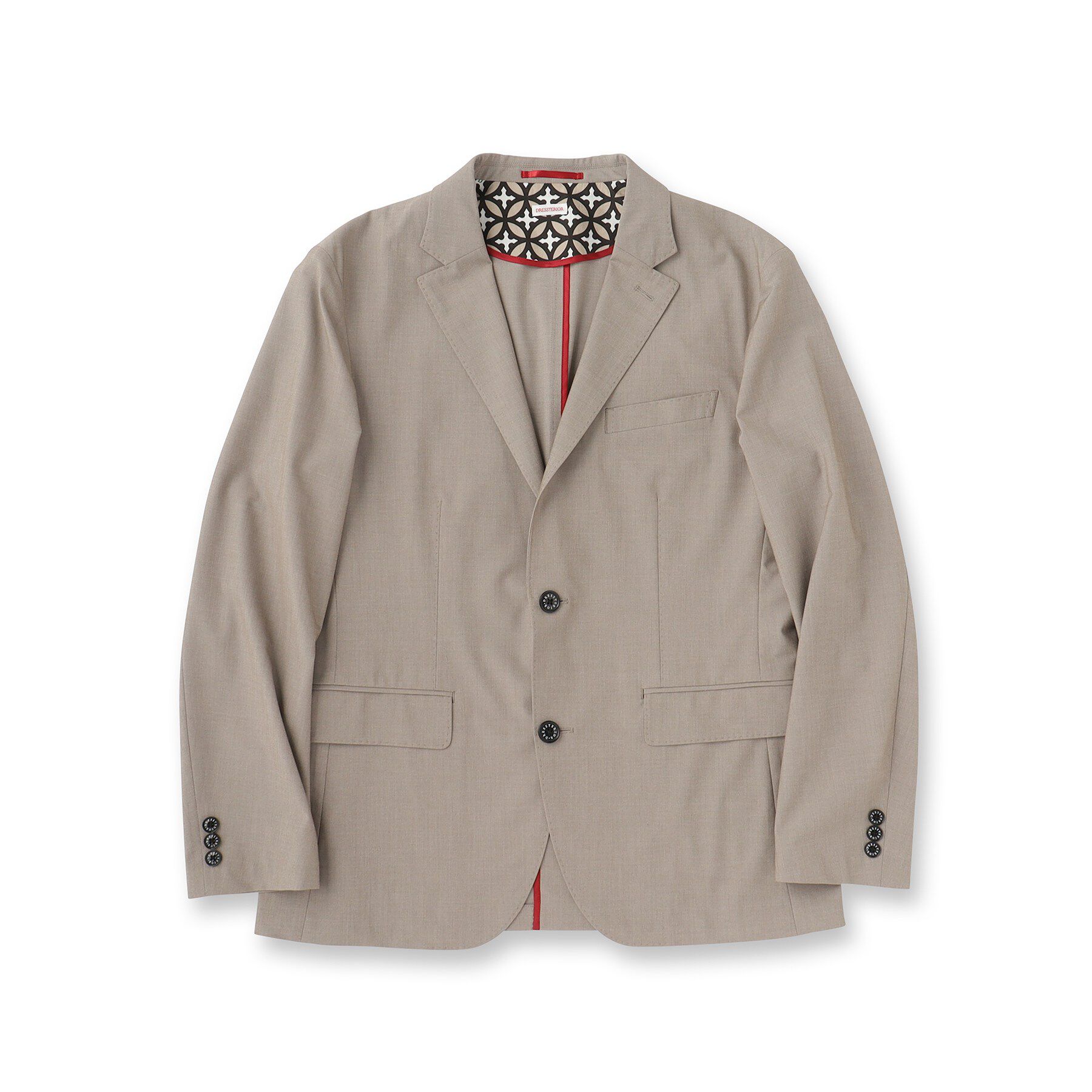 DRESSTERIOR「【セットアップ可/MonoMax4月号掲載/Safari5月号掲載】CARREMAN ストレッチジャ」|テーラードジャケット|