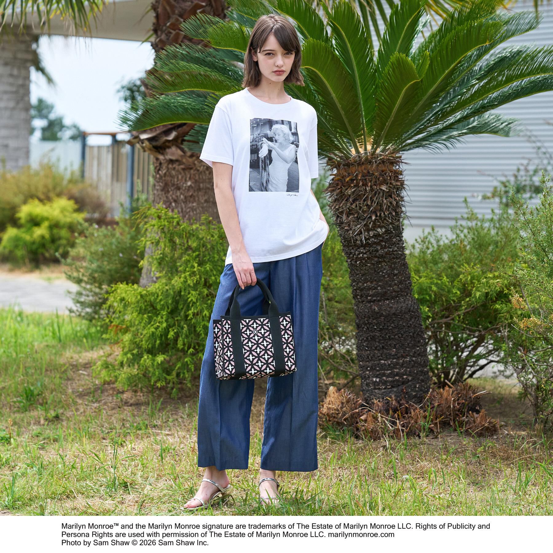 DRESSTERIOR「【別注】マリリンモンロー/オフショットプリントT」|Tシャツ・カットソー|