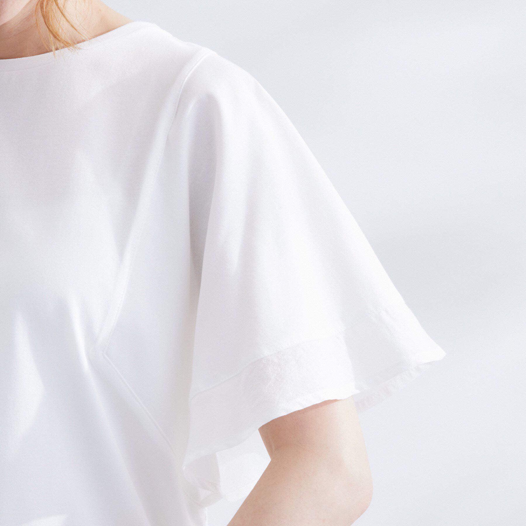 grove「【UVカット/二の腕カバー】1枚で着映えするフレアスリーブデザイン」|Tシャツ・カットソー|