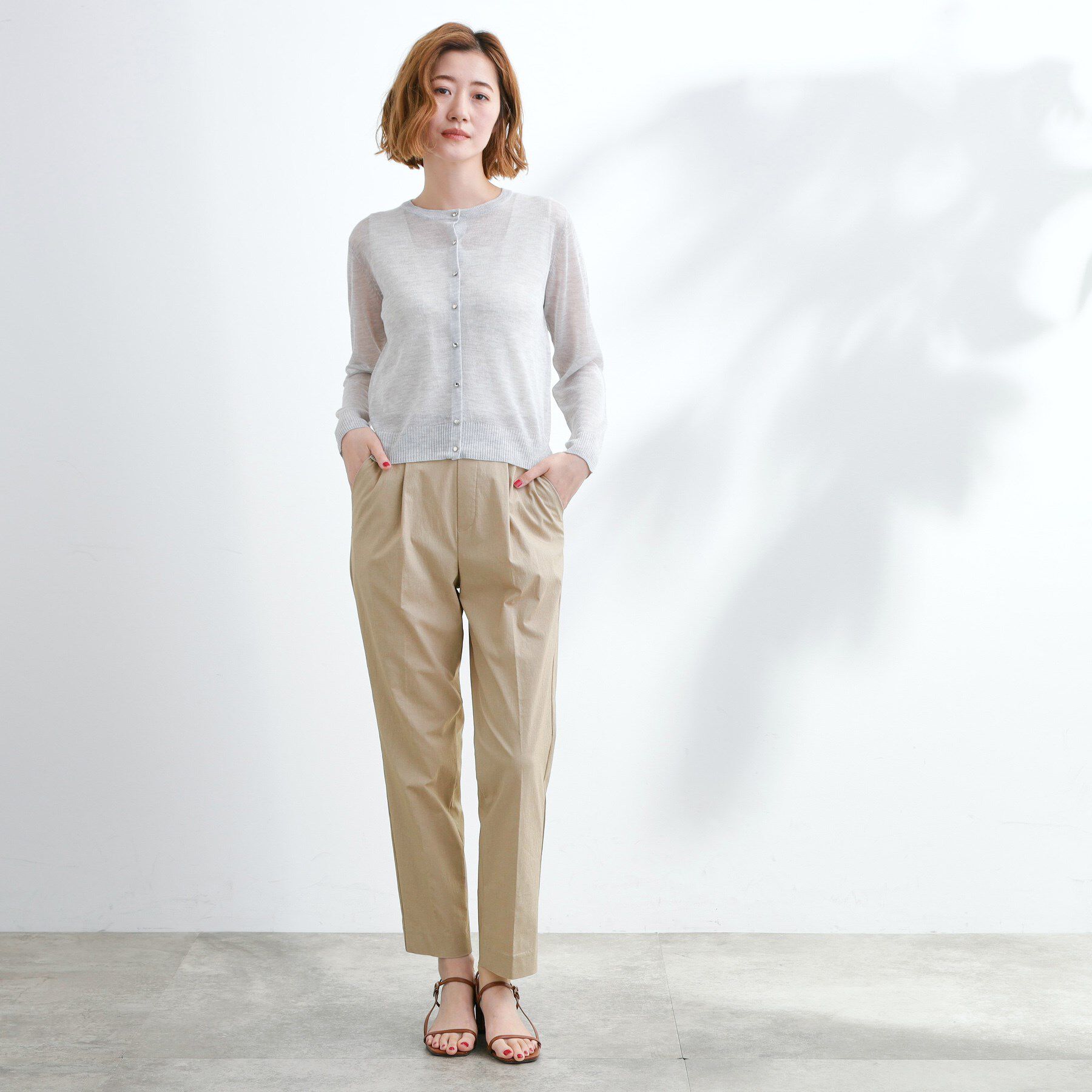 grove「キレイも動きやすさも　美脚見えハイパーストレッチパンツ」|その他|