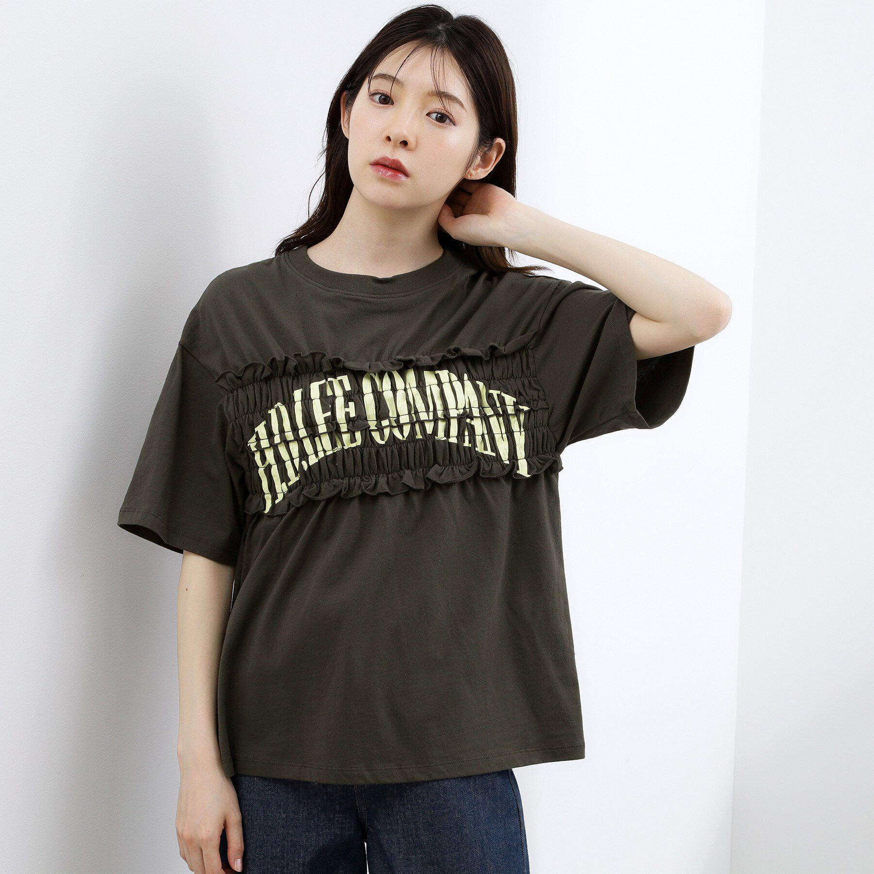 grove「【Lee】SHIRRING H／S TEE」|Tシャツ・カットソー|